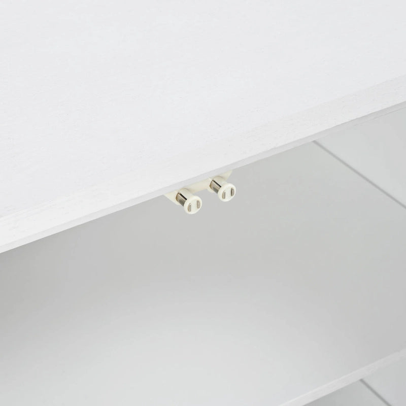 4-Door Sideboard Cabinet with Adjustable Shelves