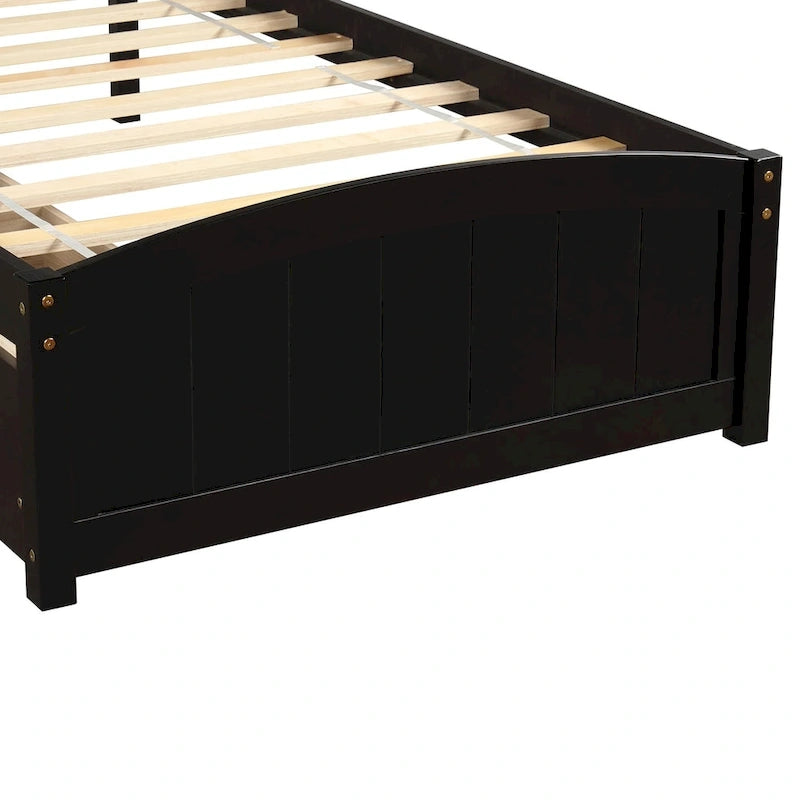 Twin Platform Bed with Two Drawers