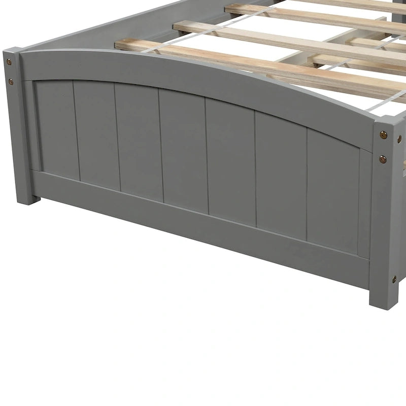 Twin Platform Bed with Two Drawers