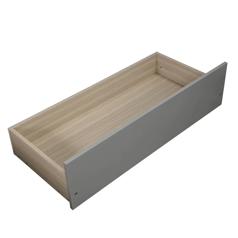 Twin Platform Bed with Two Drawers