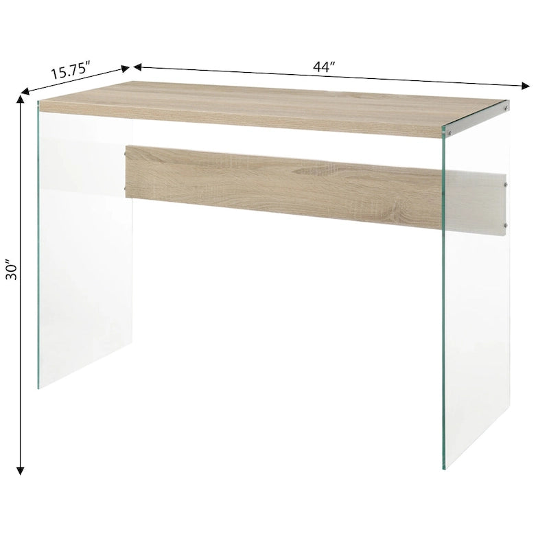 Glass Console Table and Desk