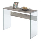 Glass Console Table and Desk