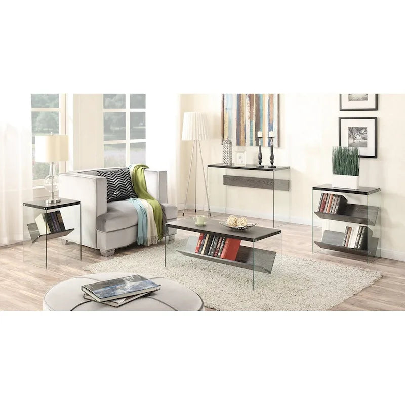 Glass Console Table and Desk