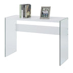 Glass Console Table and Desk