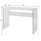 Glass Console Table and Desk