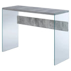 Glass Console Table and Desk