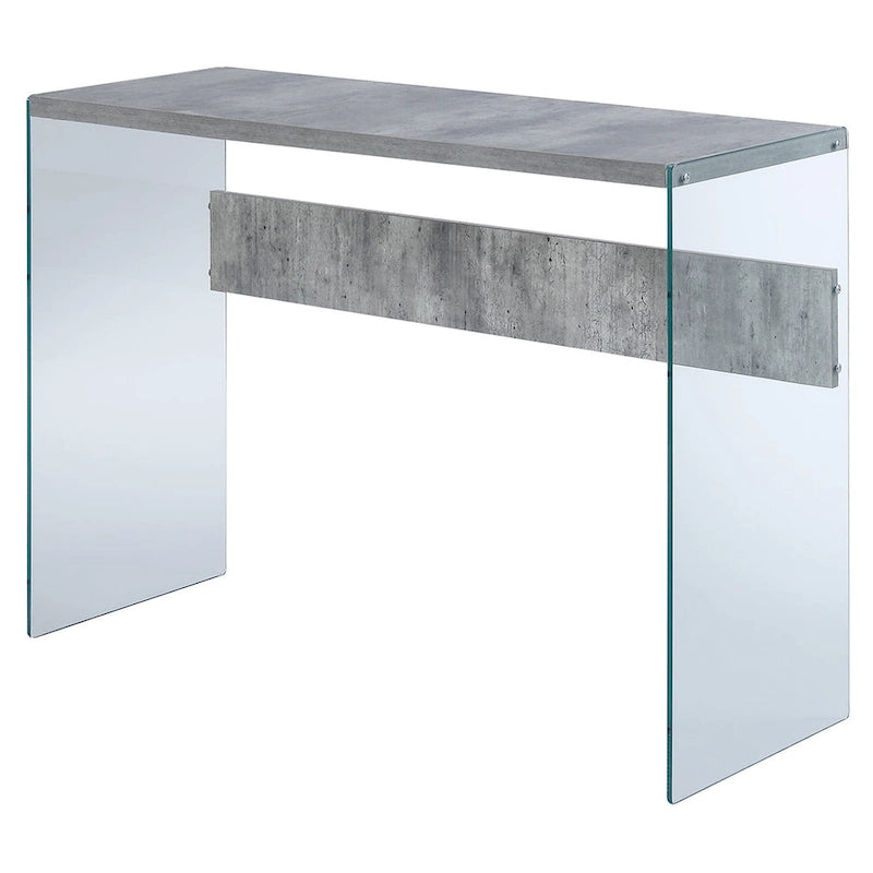 Glass Console Table and Desk