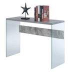 Glass Console Table and Desk