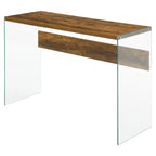 Glass Console Table and Desk