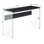Glass Console Table and Desk
