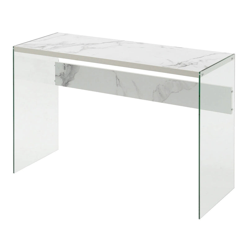 Glass Console Table and Desk