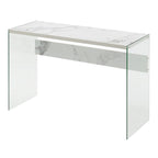 Glass Console Table and Desk