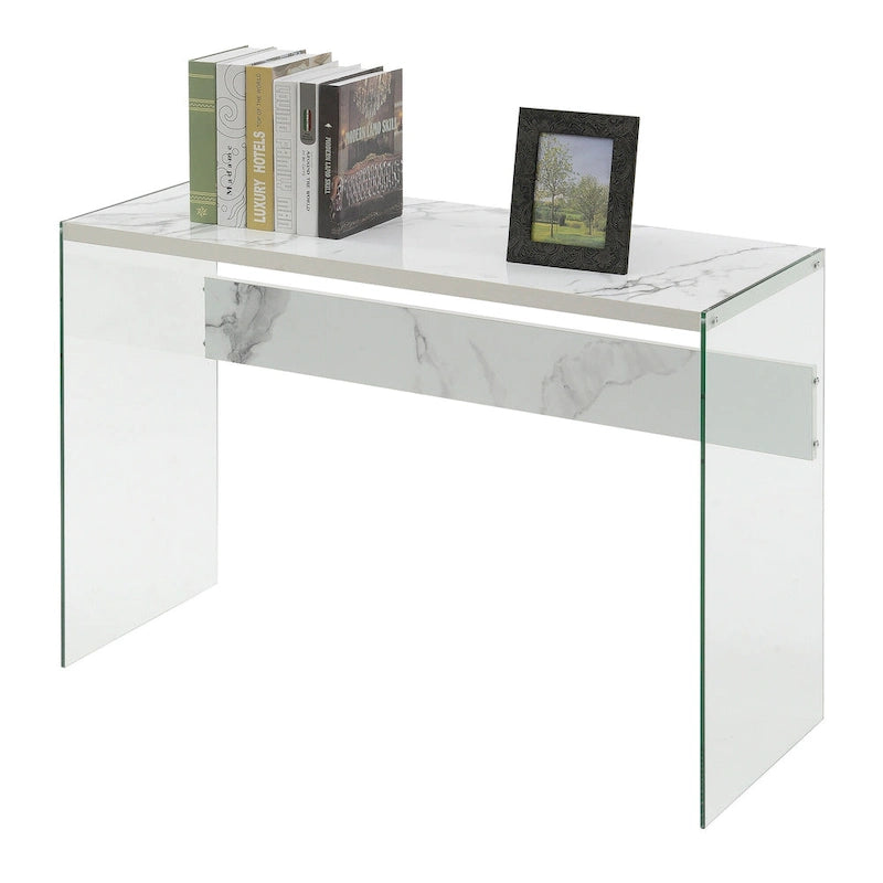Glass Console Table and Desk