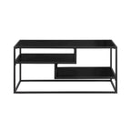 Modern TV Stand with Two Floating Shelves