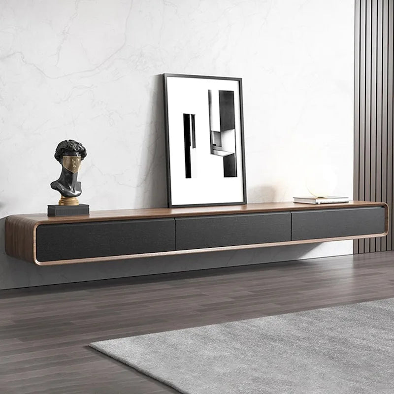 Wall-Mounted TV Stand with Storage