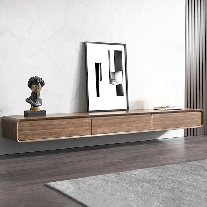 Wall-Mounted TV Stand with Storage