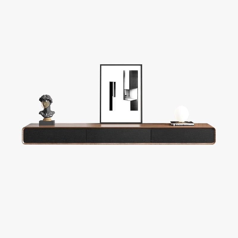 Wall-Mounted TV Stand with Storage
