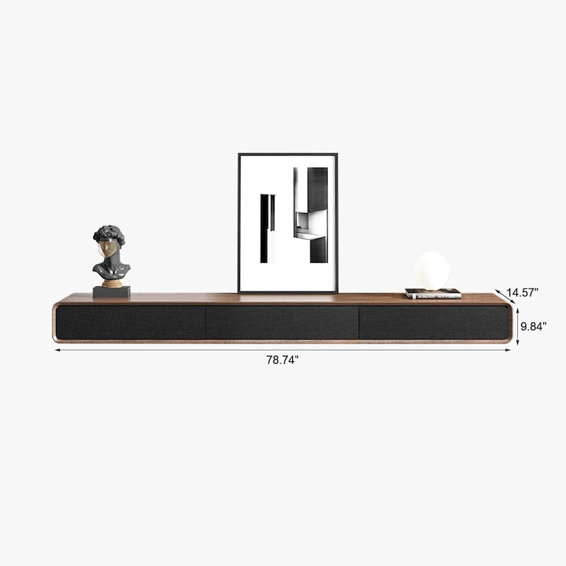 Wall-Mounted TV Stand with Storage