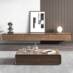 Wall-Mounted TV Stand with Storage