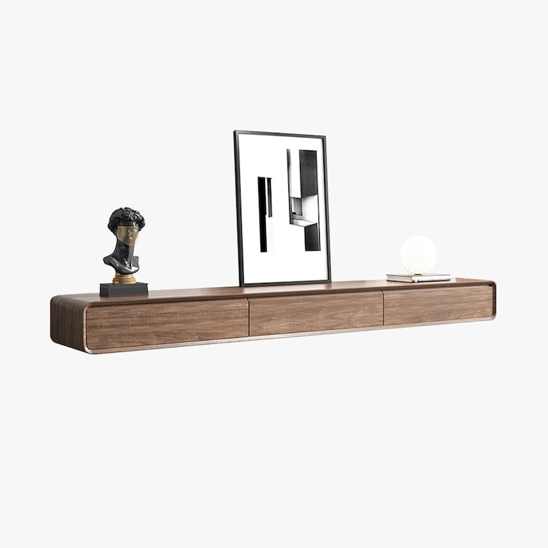 Wall-Mounted TV Stand with Storage