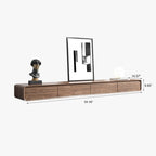 Wall-Mounted TV Stand with Storage
