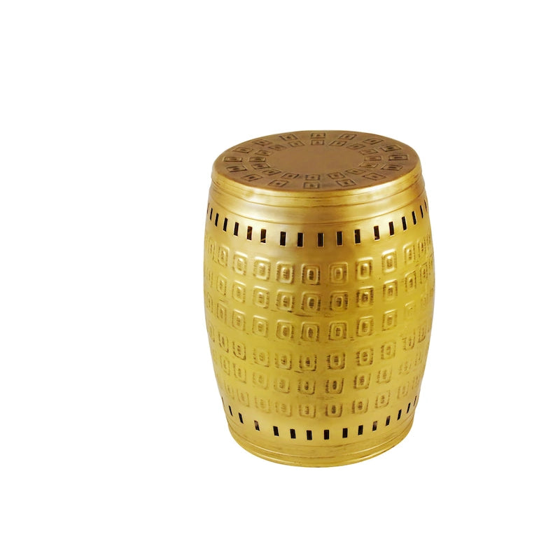Multi-Purpose Hand-Crafted Metal Stool/Table
