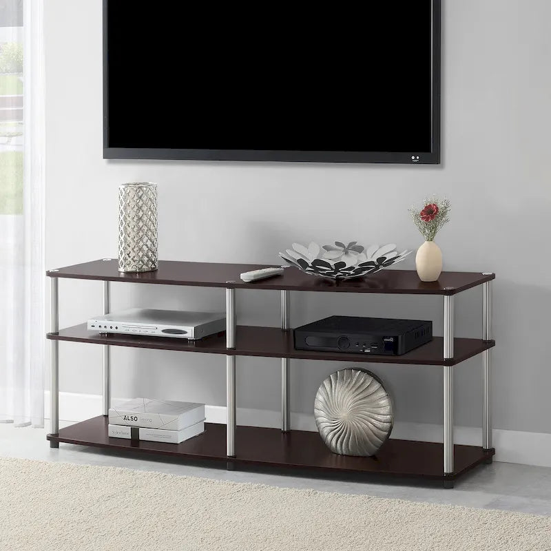 3-Tier Open TV Stand for TVs up to 65 Inches