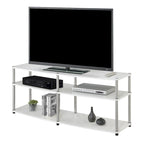 Offener TV-Ständer mit 3 Ebenen für Fernseher bis zu 65 Inches