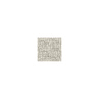 Beige Crosshatch Chenille Ottoman
