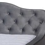 Upholstered Daybed with Trundle and Button-Tufted Back