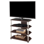 Four-Tier Corner TV Stand for TVs Up to 29 Inches Wide