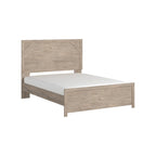 Light Brown Panel Bed