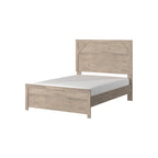 Light Brown Panel Bed