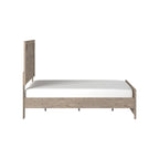 Light Brown Panel Bed