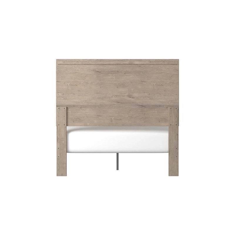 Light Brown Panel Bed