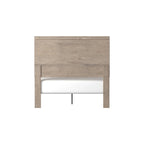 Light Brown Panel Bed