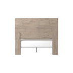 Light Brown Panel Bed