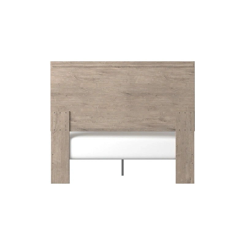 Light Brown Panel Bed