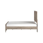 Light Brown Panel Bed