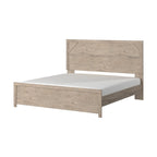 Light Brown Panel Bed