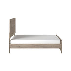 Light Brown Panel Bed