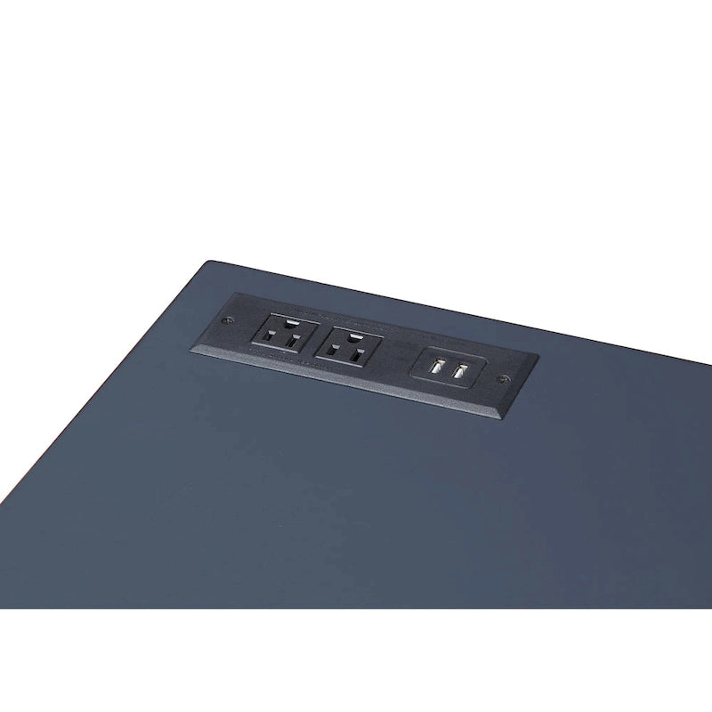 42-Inch Desk with Drawer, USB Ports and Outlets