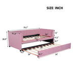 Twin Upholstered Daybed with Trundle
