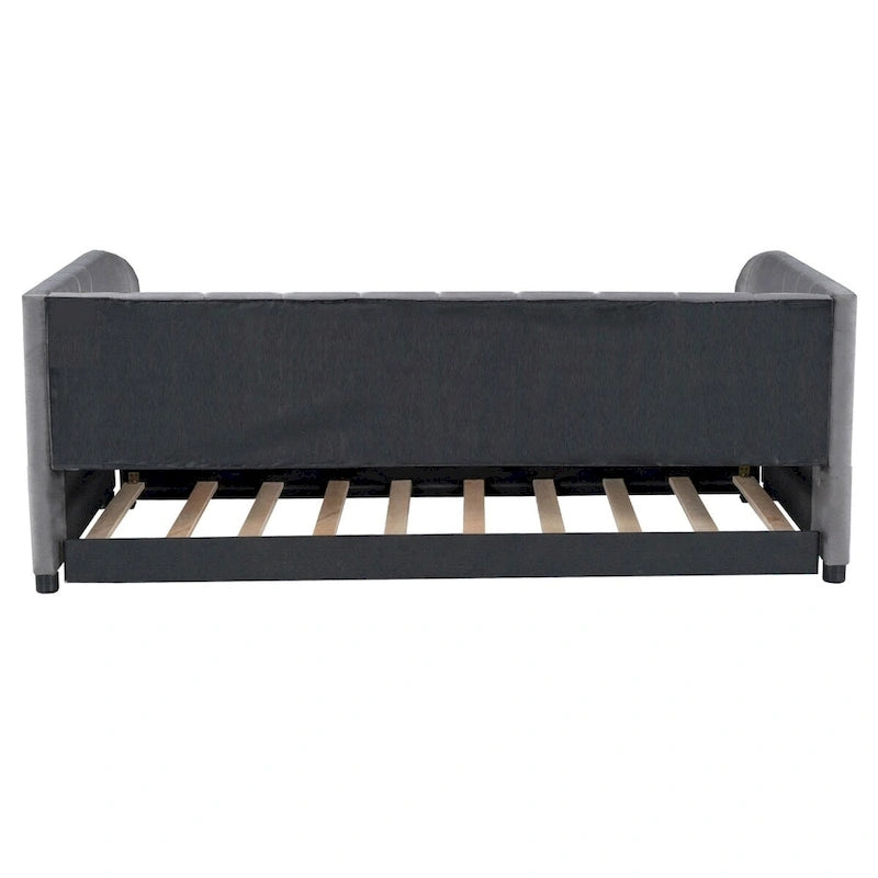 Twin Upholstered Daybed with Trundle