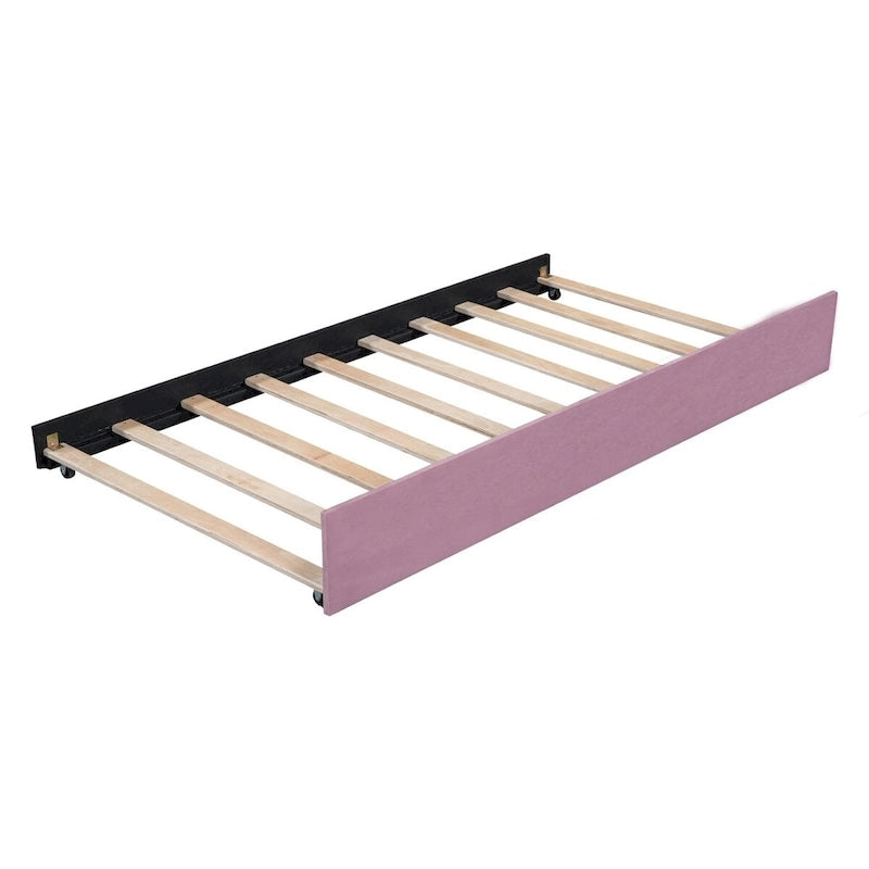 Twin Upholstered Daybed with Trundle