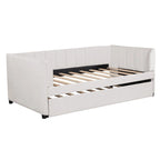 Twin Upholstered Daybed with Trundle