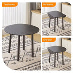 Round Drop-Leaf Dining Table
