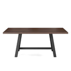 Solid Wood Dining Table, 40 x 72 in