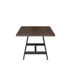 Solid Wood Dining Table, 40 x 72 in