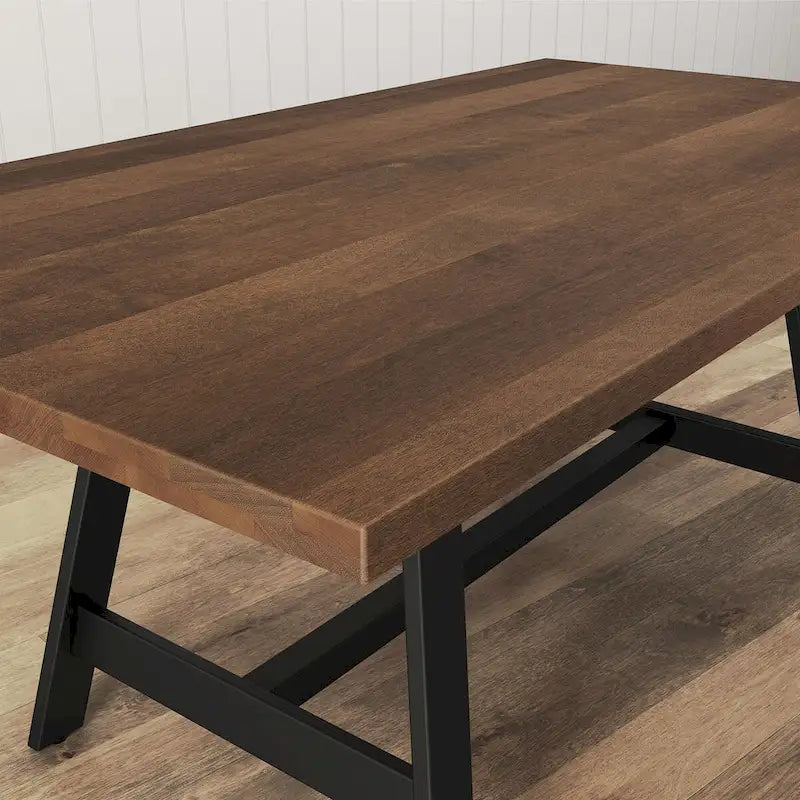 Solid Wood Dining Table, 40 x 72 in
